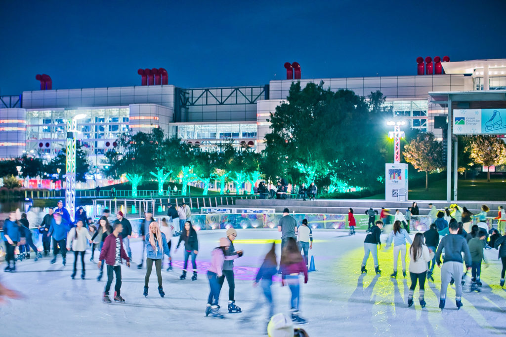 The ICE at Discovery Green. (Photo by Morris Malakoff, The CKP Group)
