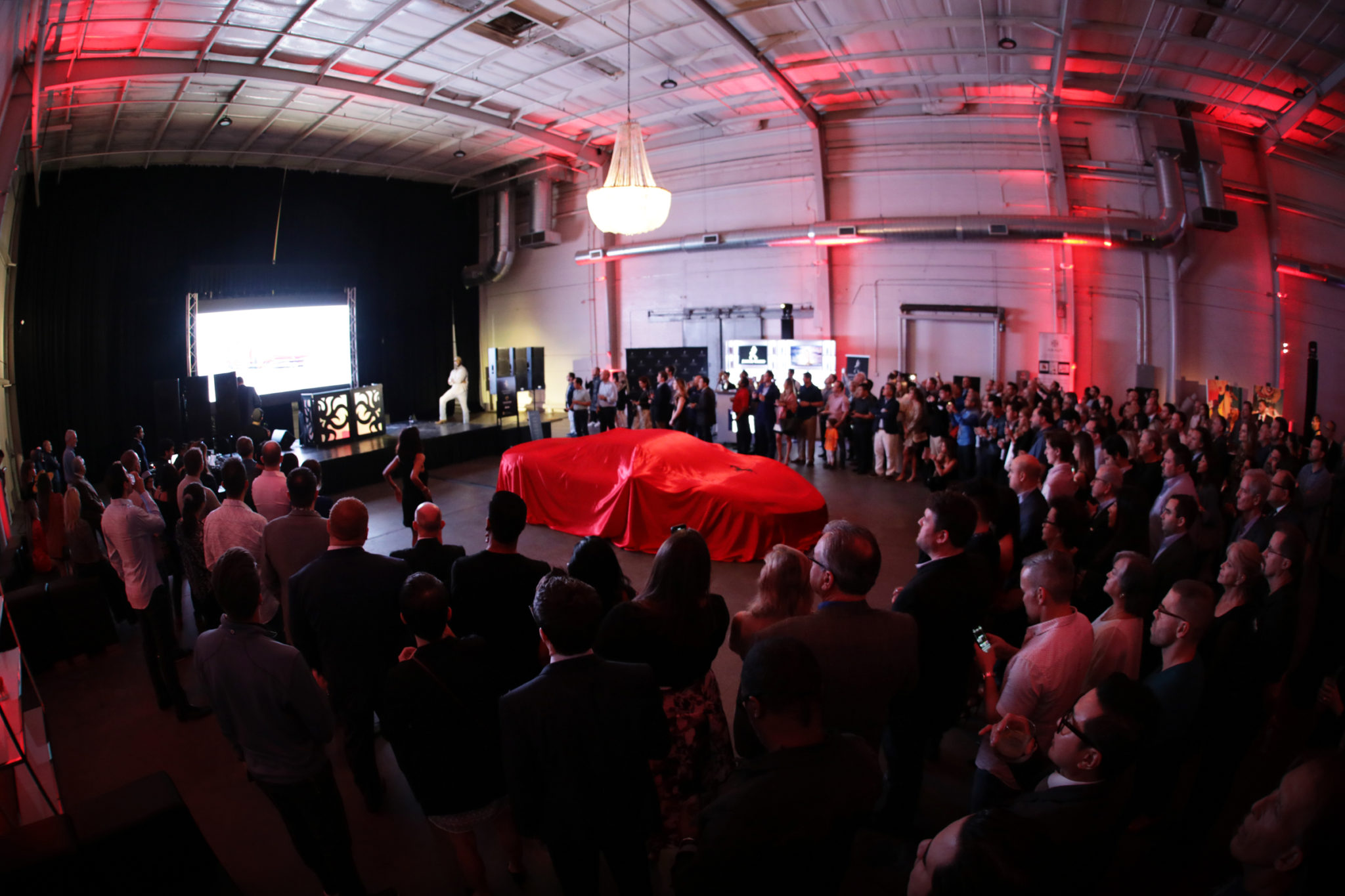 The unveiling of the Ferrari SF90 Stradale