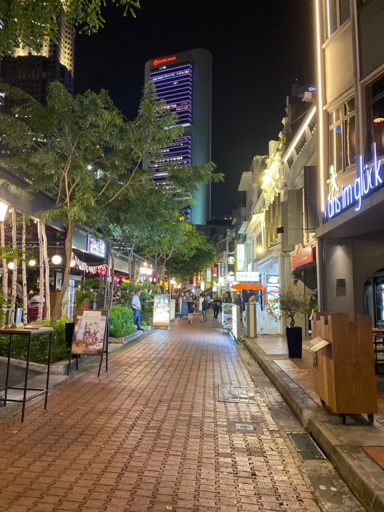 Old and new blend seamlessly in Singapore. (Photo by Jane Howze)