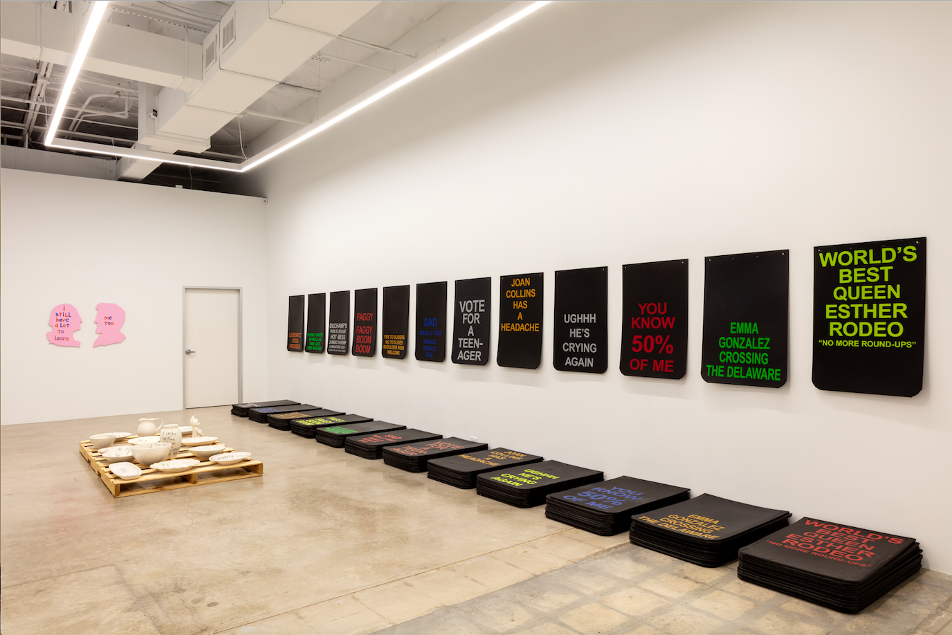 Cary Leibowitz: The Queen Esther Rodeo at 12.26 art gallery 2019.