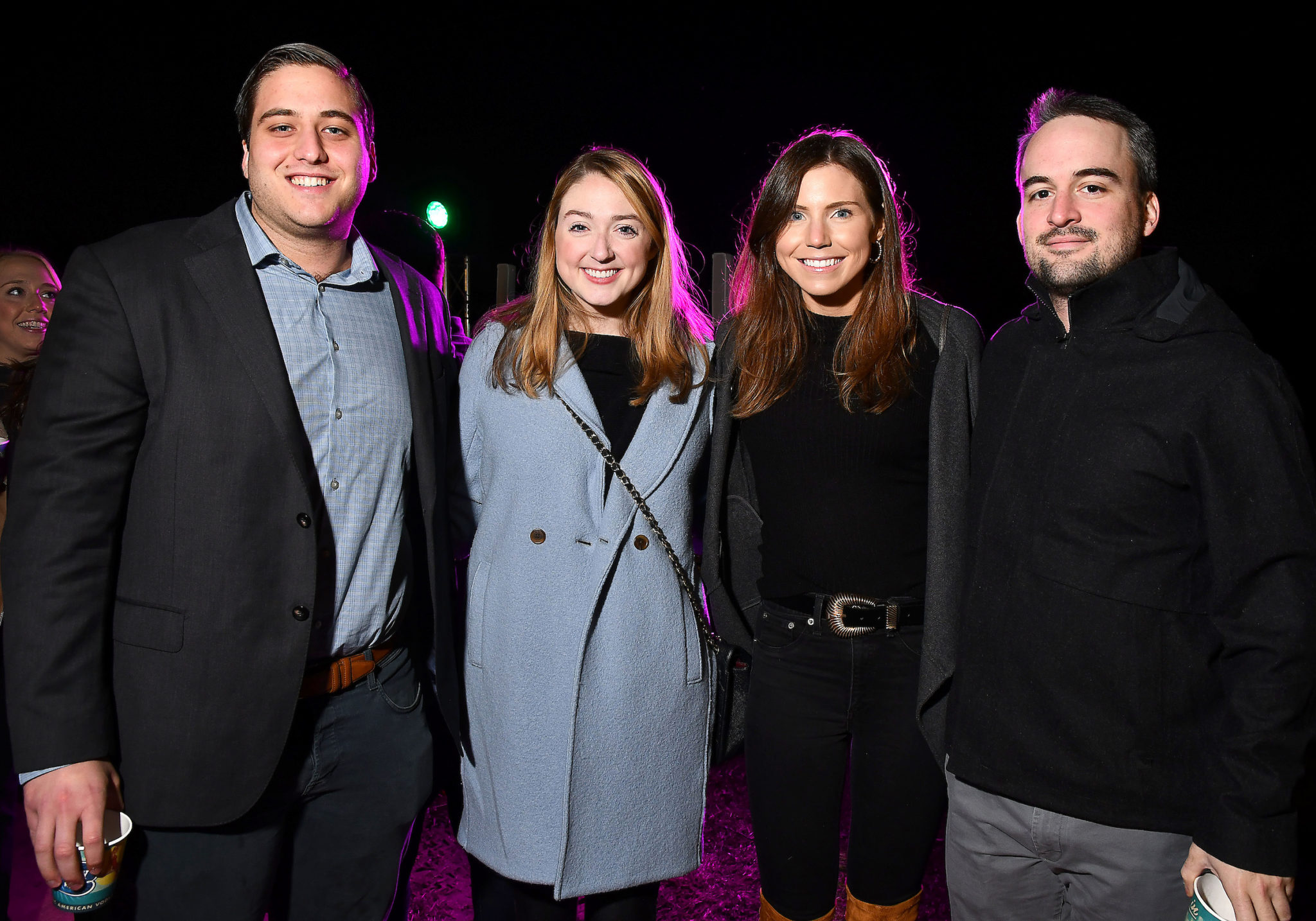 William Morris, Caroline Perry, Caroline Dawson, James Fonger (Photo by Dave Rossman)