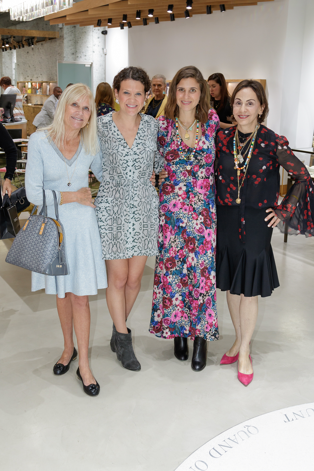 Jamie Mostovitz, Brooke Dowdy, Alysa Teichman, Joanne Teichman (Photo by William Neal)