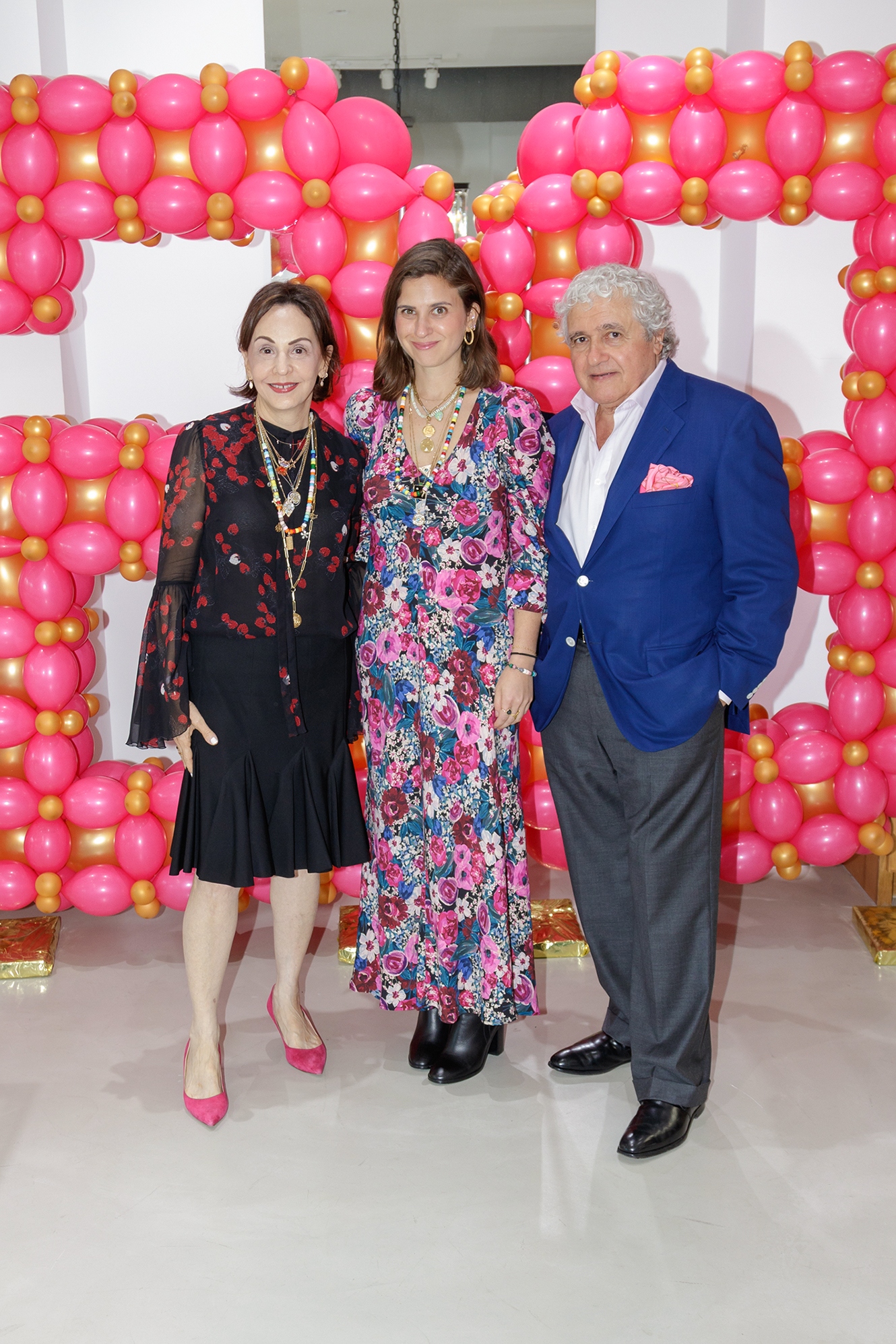 Joanne, Alysa, and Charles Teichman (Photo by William Neal)