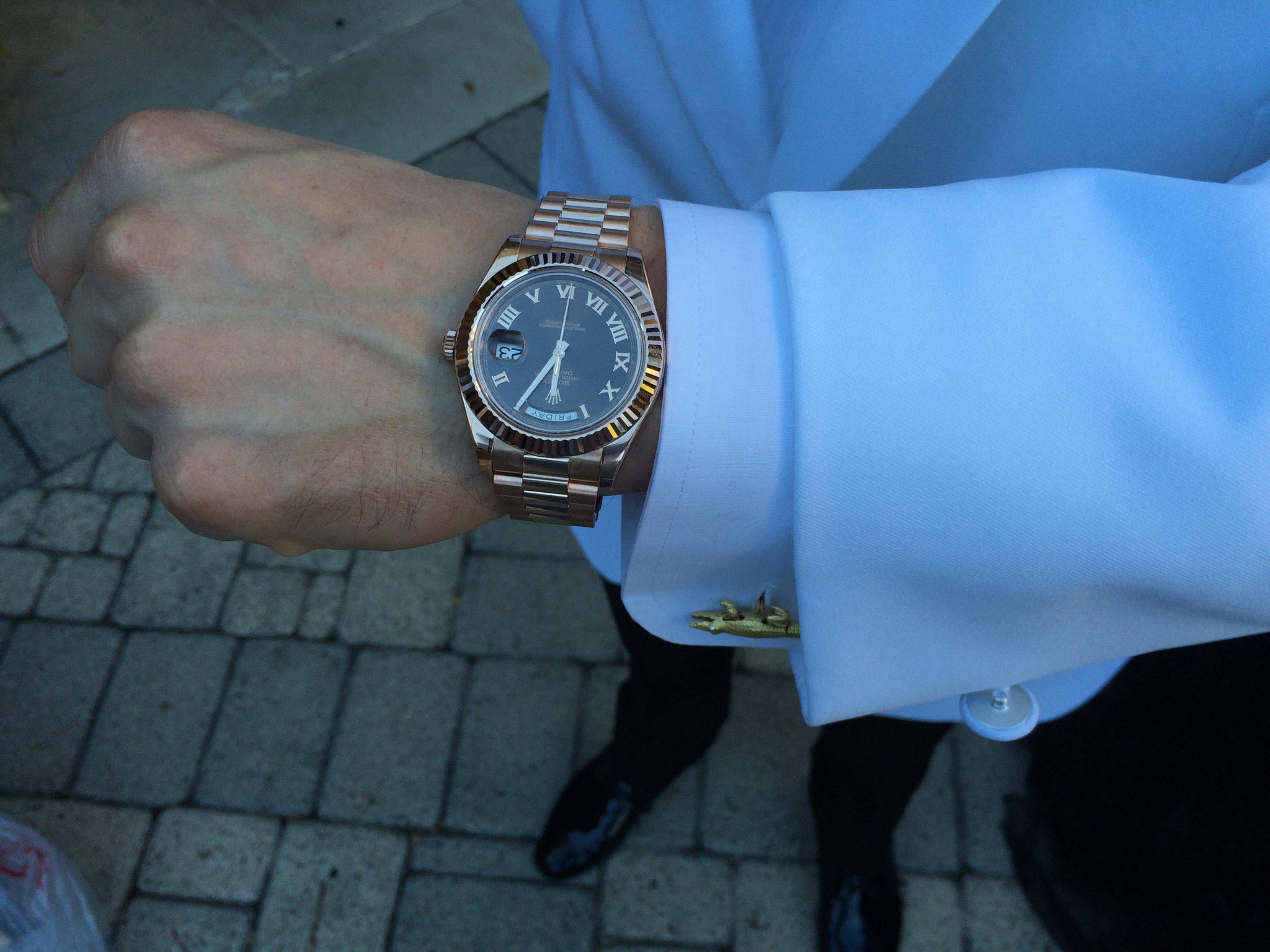 Rolex De Boulle Business Casual