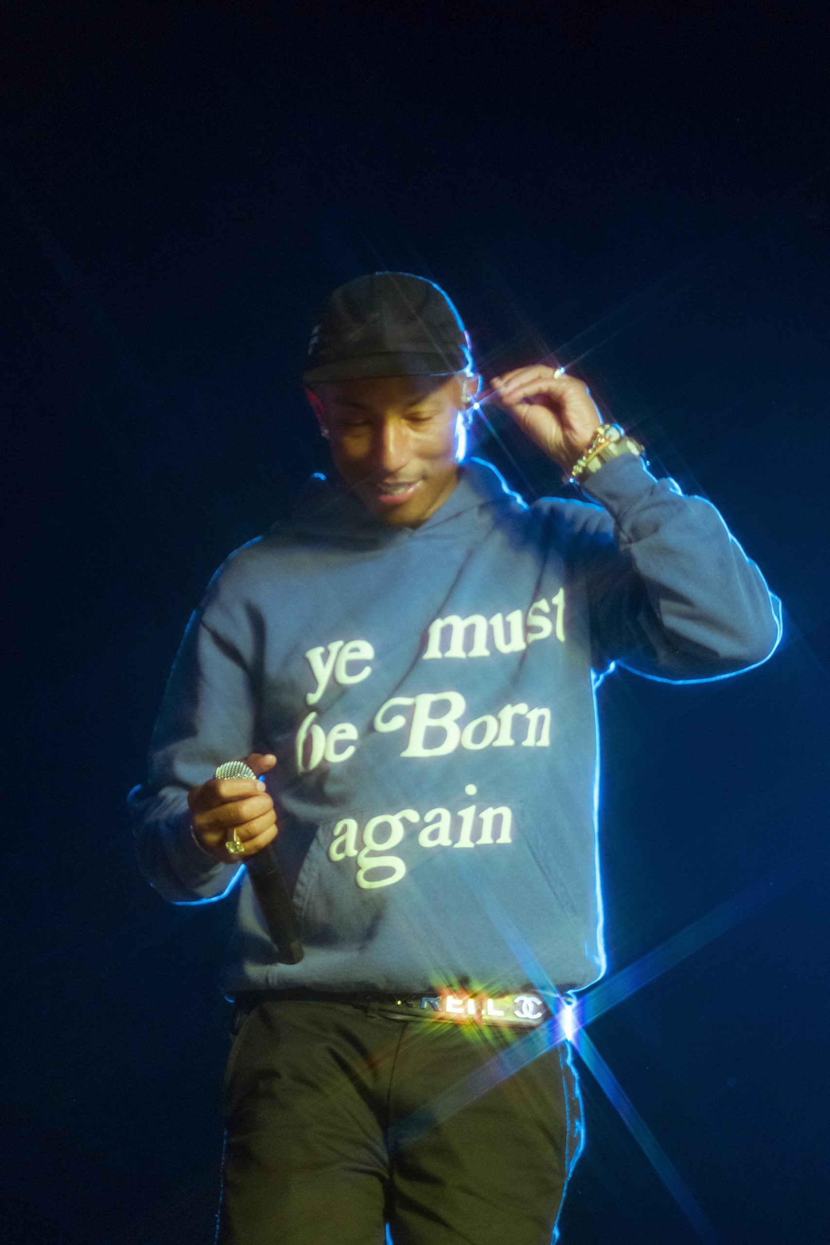 Pharrell captured the spirit of Astroworld better than anyone. (Photo by Greg Noire)