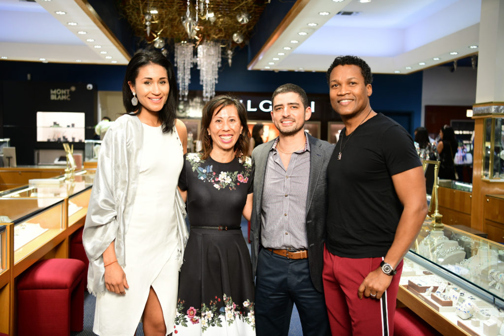 Alexandra Vickery, Susan Wang, Courtney El Zokm, Washington Sereatan (Photo by Daniel Ortiz)