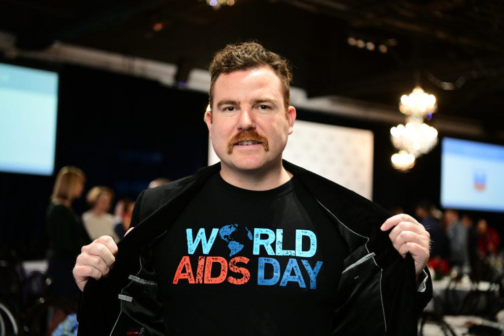 The T-shirt says it all (Photo by Daniel Ortiz)