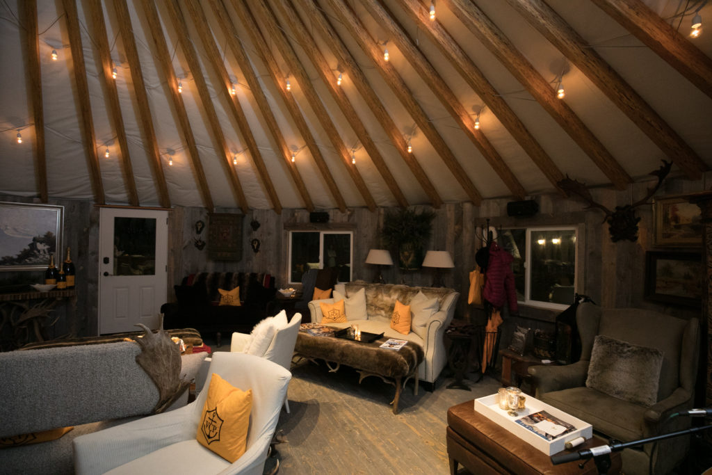 This lounge is the ultimate champagne retreat.