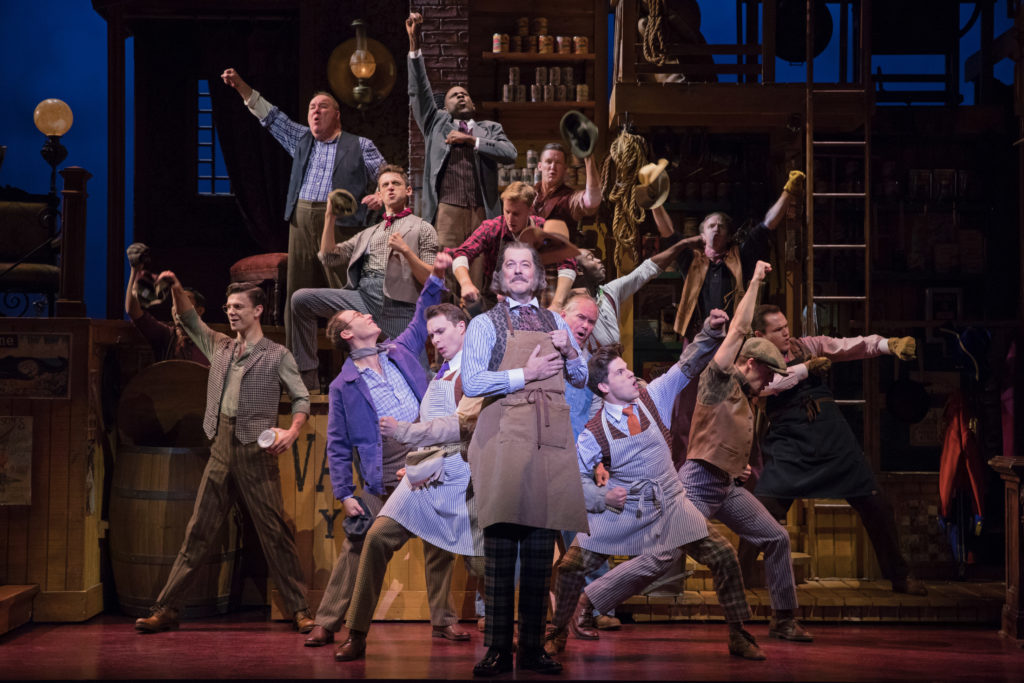 John Bolton and the National Tour Company of Hello, Dolly! (Photo by Julieta Cervantes)