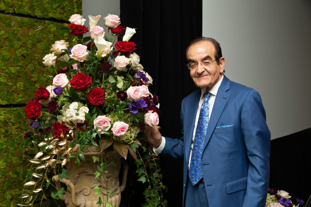 Floral artist Nino Shbeeb of Flowers by Nino (Photo by D. Jones Photography)