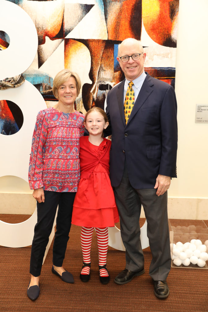 Pam & Dr. Kevin Lally and their granddaughter (Photo by Priscilla Dickson)