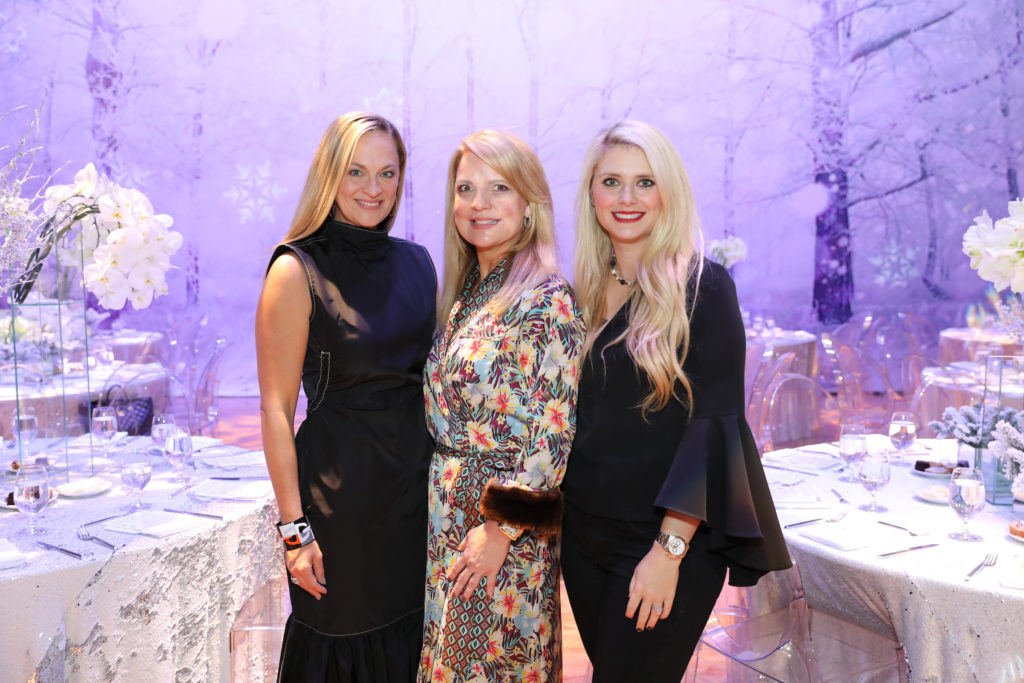 Honorary chairs Rachel Regan, Melissa Juneau, and Christine Falgout (Photo by Priscilla Dickson)