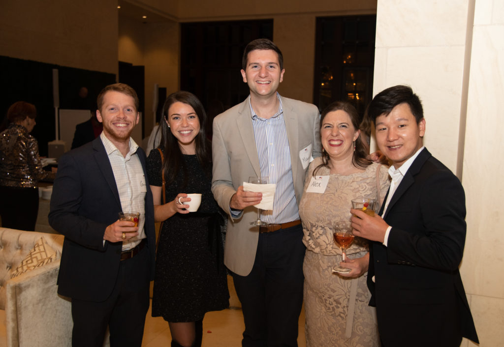 Garrett Berry, Kaitlyn McClew, Michael Bailey, Alex Shapiro, Joseph Kim (Photo by Grant Miller for the George W. Bush Presidential Center)