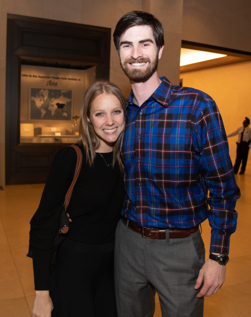 Meredith Barnes, Ben Ryan (Photo by Grant Miller for the George W. Bush Presidential Center)