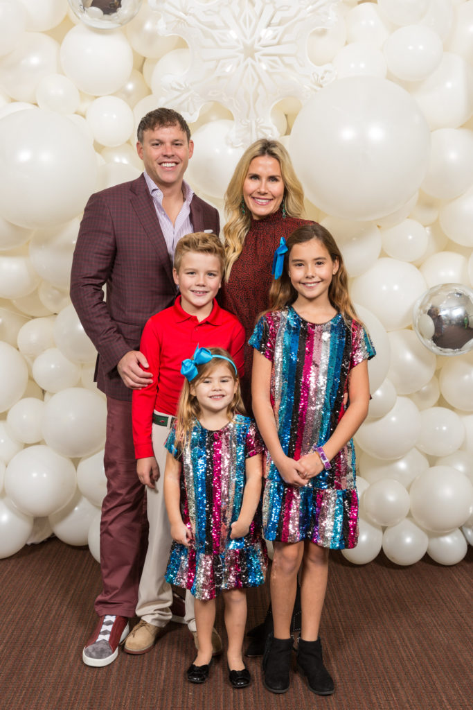 John & Shannon Alexander and their youngsters (Photo by 713 Photography)