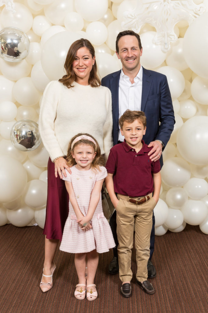 Jayne & Garrett Johnston with their children (Photo by 713 Photography)