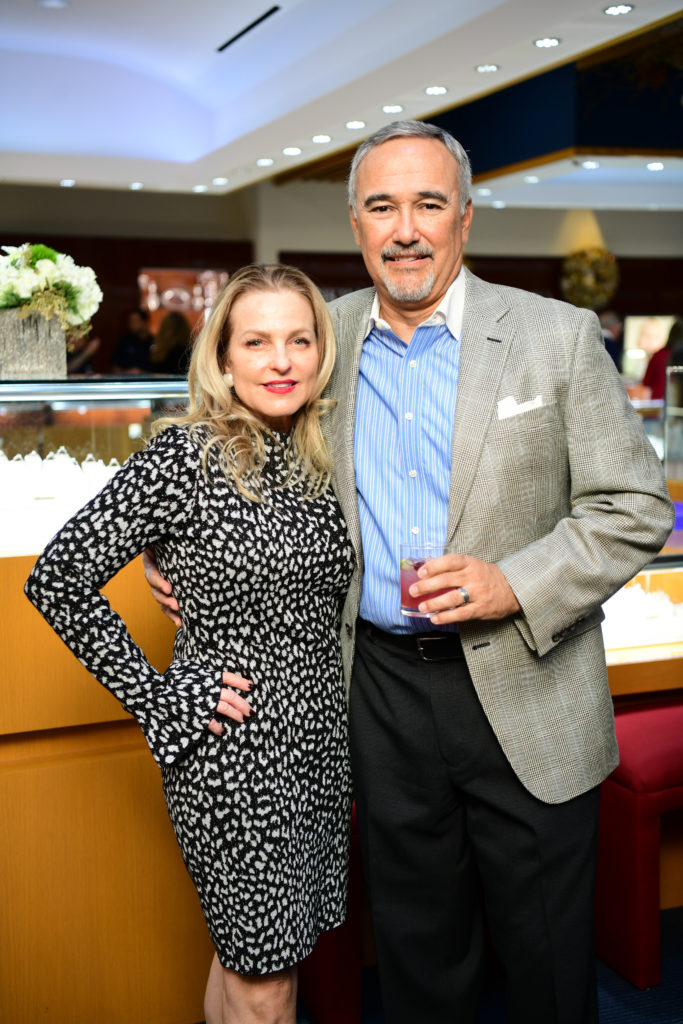 Cindy Steele, Steve Lopez (Photo by Daniel Ortiz)