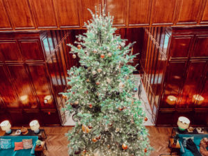 A glorious tree to celebrate the season.