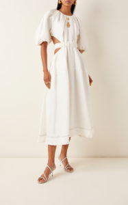 Aje Linen Dress