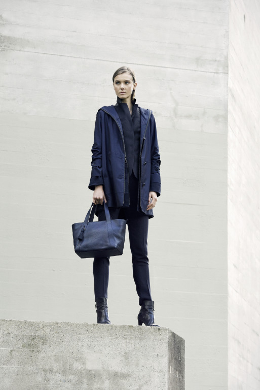 The Melvin Slim Leg Wool Pant strikes a stunning silhouette.