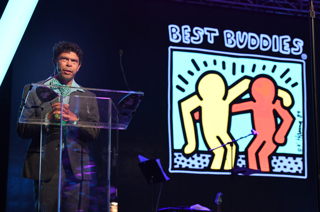 Best Buddies Ambassador and Emcee Charles Calhoun (Photo by Kristina Bowman)