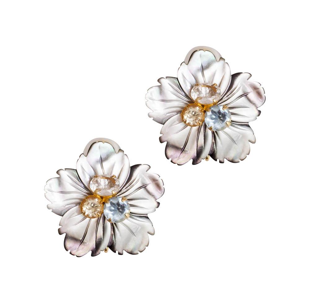 These Bounkit Mother of Pearl earrings from À Bientôt are the perfect stylish spin on the classic jewelry gift.