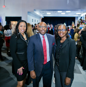 Candace McAlester, Kyle Pierce, Susan Ngunjiri (Photo by Morris Malakoff)