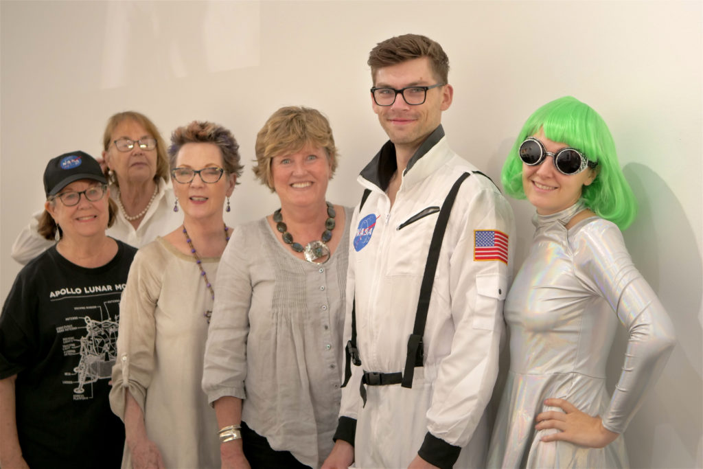 Caroline Graham, Diane Gregory, Jeanne Haner, Florent Porcher, Chelsea Sallans (Photo by Sage Hansen)