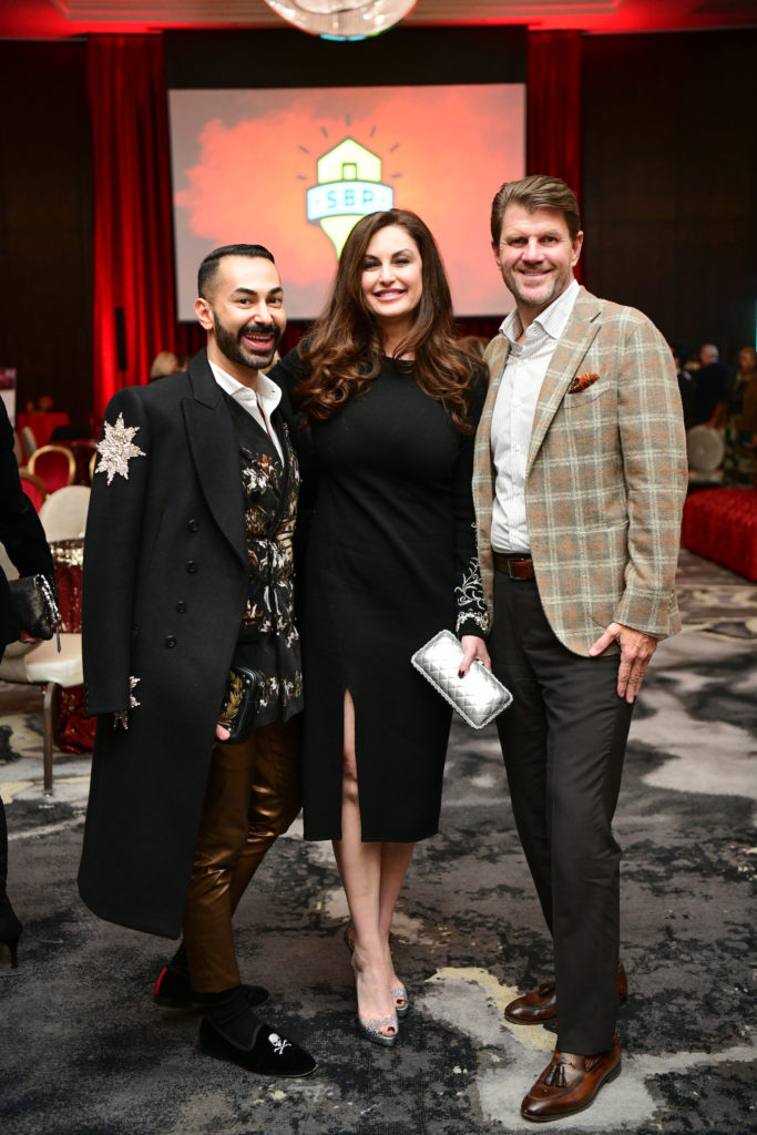 Fady Armanious, Brigitte Kalai, Bill Baldwin (Photo by Daniel Ortiz)