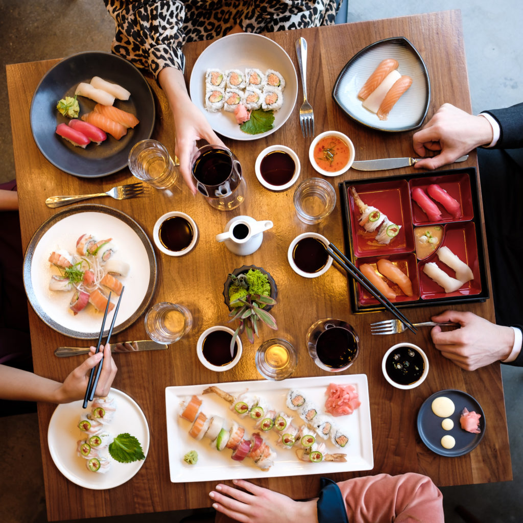 Dine on gourmet pan-Asian cuisine to kick of the holiday festivities.