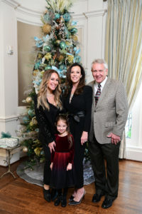 Haylie Duff, Joan and Bob Duff, Ryan Rosenberg; Photo by Daniel Ortiz (Photo by Leah Wilson)
