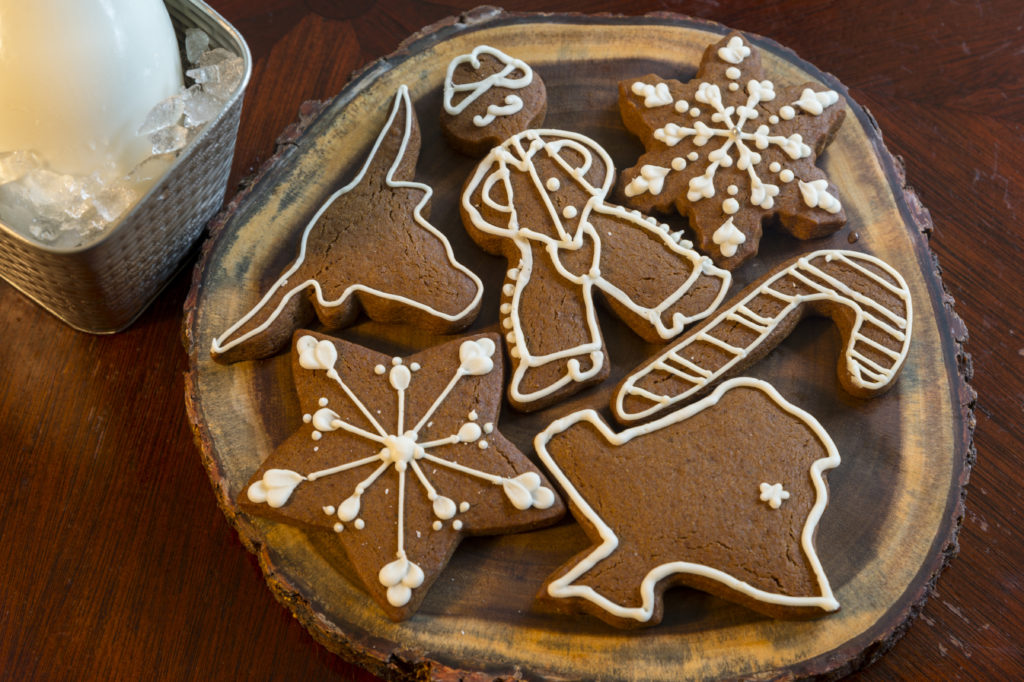 Gingerbread treats await those booking the overnight holiday package.