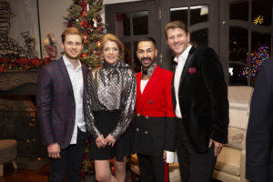 Legacy Community Health  cocktail party Patrick Fertitta, Paige Fertitta, Fady Armanious, Bill Baldwin (Photo by Jenny Antill Clifton)