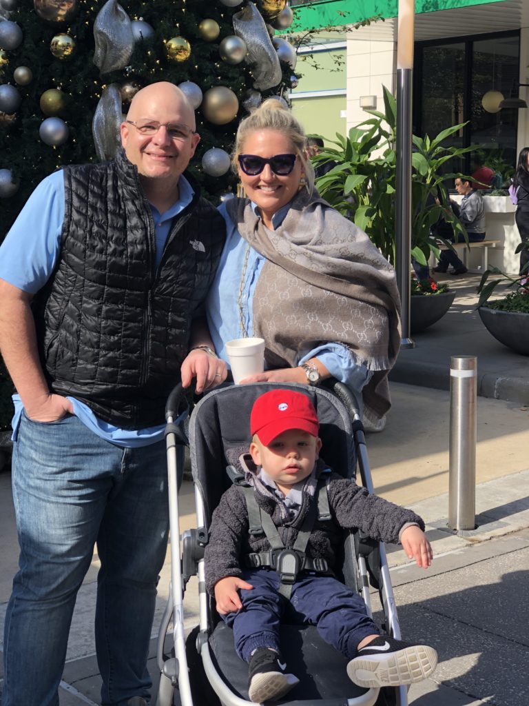 Patrick & Meredith Chastang with son Mac (Photo by Shelby Hodge)