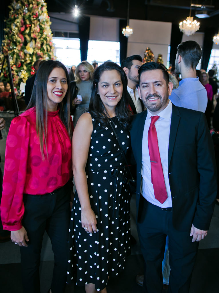Irene Flores, Stephanie Estala, Jose Calderon (Photo by Morris Malakoff) 