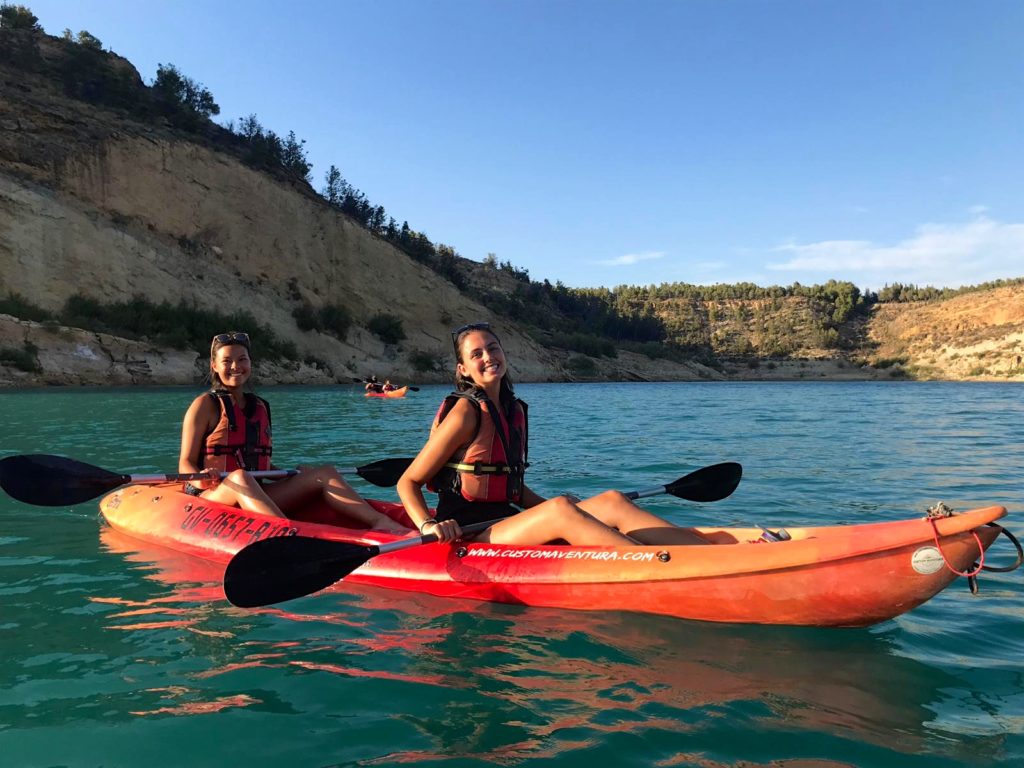 The Experiment in International Living 's programs are educational, and include activities like kayaking in Spain (shown here), horseback riding in Argentina, studying anime in Japan, and more. 
