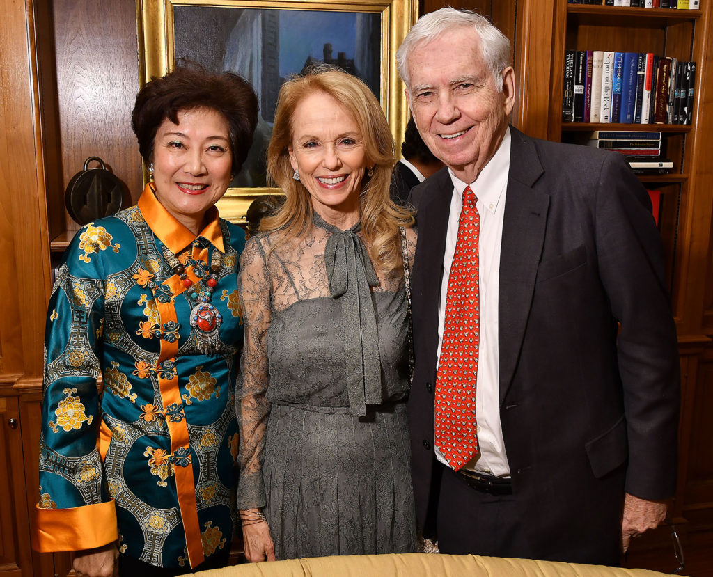 Lily Foster, Susan Sarofim, Charles Foster (Photo by Dave Rossman)