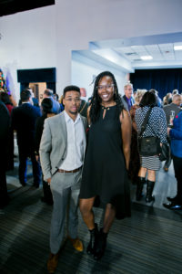 Ludger Marsan, Lechell Honorat (Photo by Morris Malakoff)