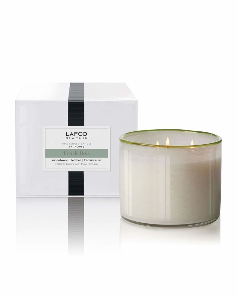 Lafco Feu de Bois Ski House Candle, $98, Neiman Marcus 