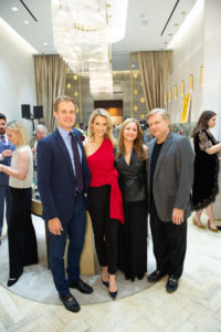 Nick Boulle, Allison Bereswill, Kim Bereswill, and Ted Bereswill (Photo by Emile C. Browne)