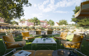 Designer Ken Fulk has created a whimsical aesthetic layering history with imagination and a touch of Austin in the Commodore Perry Estate Auberge (Photo by Commodore Perry Estate/Auberge Resorts Collection)
