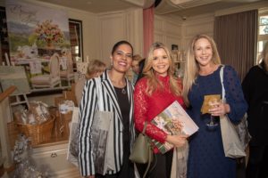 Anita Sehgal, Sr. V.P Marketing for Astros, Reagan Bauer, Andrea Kibbe (Photo by Janet Buller)