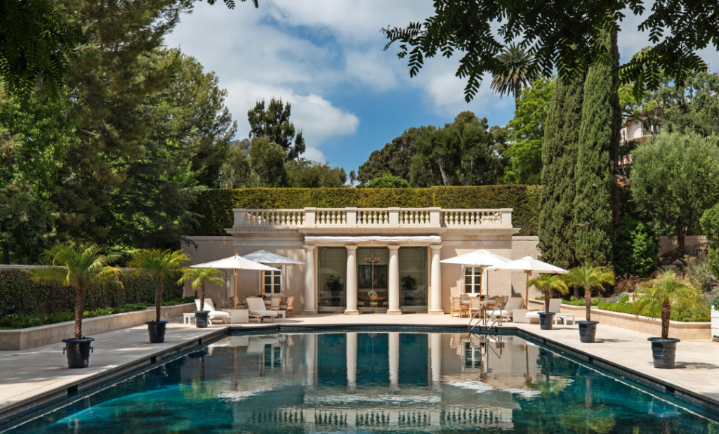 The Chartwell Estate occupies more than 10 acres in Los Angeles' swank Bel Air neighborhood. (Gitlin Luxury Properties photo)
