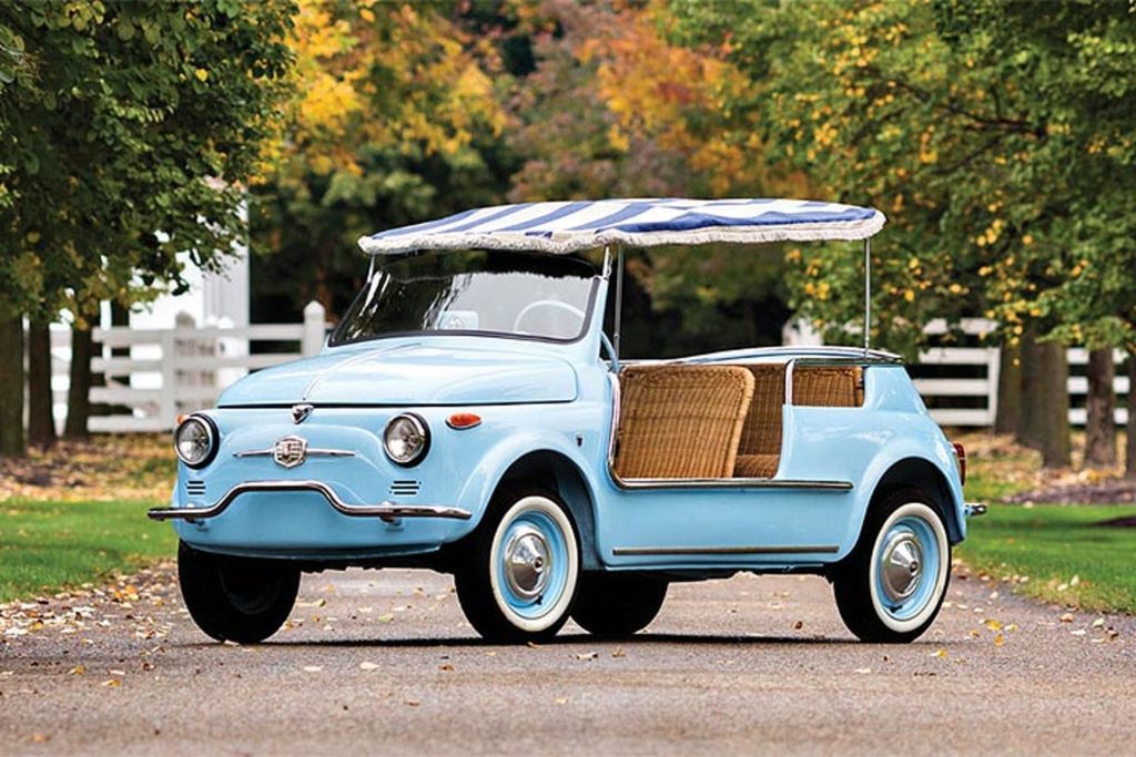 I'll take a vintage jolly car instead of a '54 convertible too. 