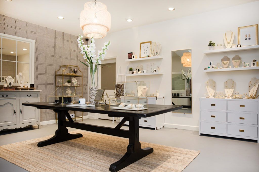 Each Christina Greene piece is designed in the company’s studio and crafted by a team of skilled artisans in Jaipur, India. 