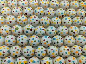 135 4×6 Maravilla Cacao bonbons inspired by Takashi Murakami