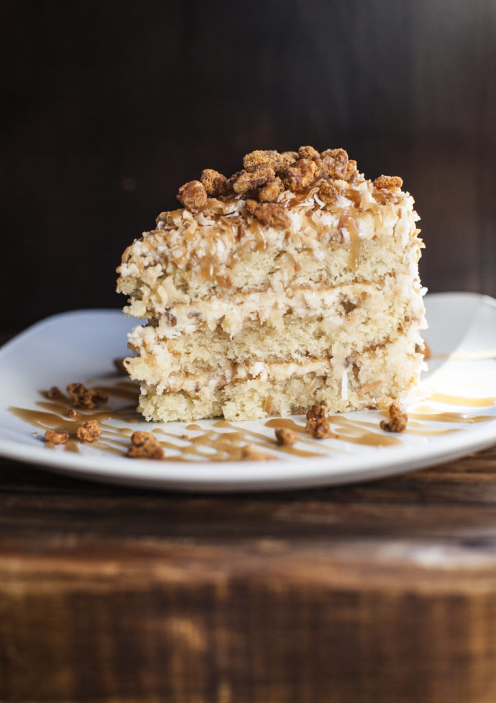 Coconut cake at Davis St. at Hermann Park