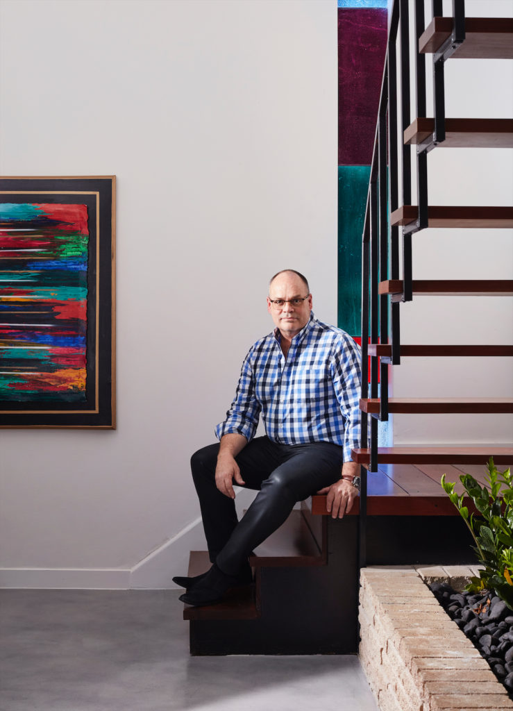 Interior designer James McInroe. (Photo by Lisa Petrole)