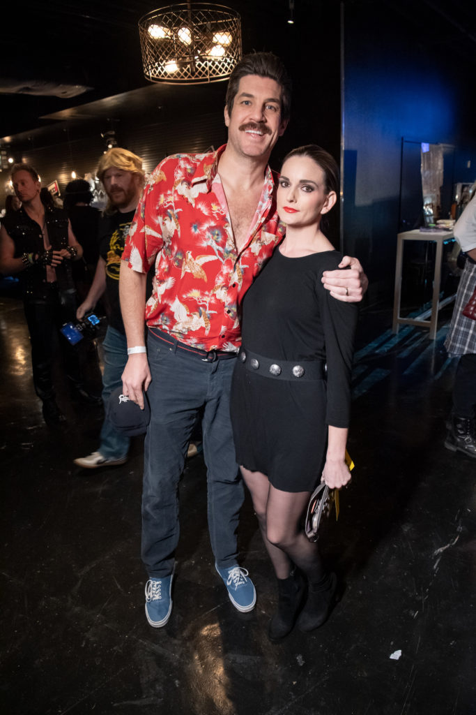 Adam and Cara Lentz (Photo by Bruno )