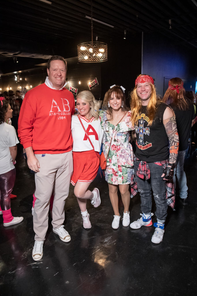 Andrew and Jessica Rugg, Bailey and Mich Lloyd (Photo by Bruno )